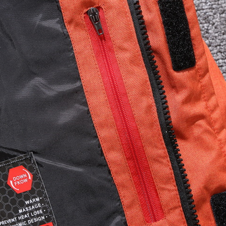 Warm men's winter coat, insulated and windproof, a versatile outerwear piece