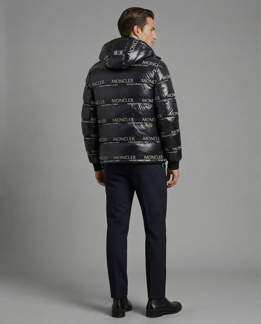 Versatile men's hooded jacket, suitable for various winter activities & everyday wear.