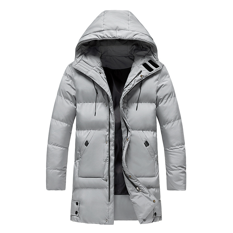 Men's waterproof insulated parka coat for ultimate winter warmth & protection.