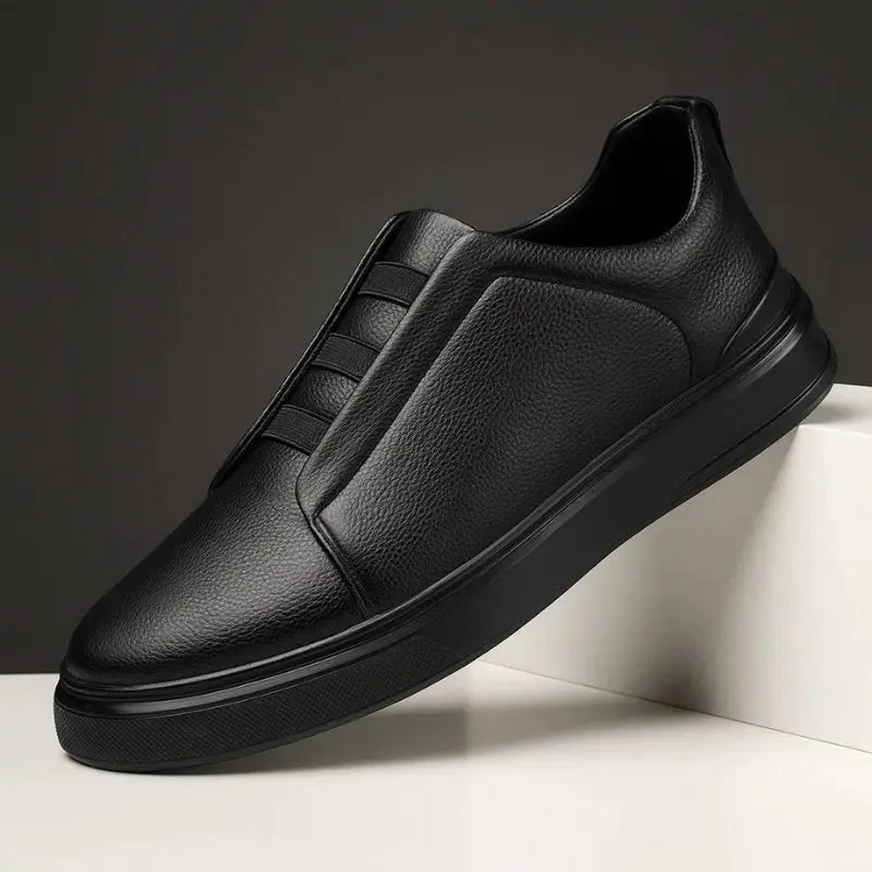 Comfortable men's slip-on trainers for everyday style, featuring modern design and versatile smart casual appeal.