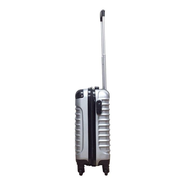 Protective Milano Silver 2-piece hardshell luggage set. Secure & durable suitcases for all your travels.