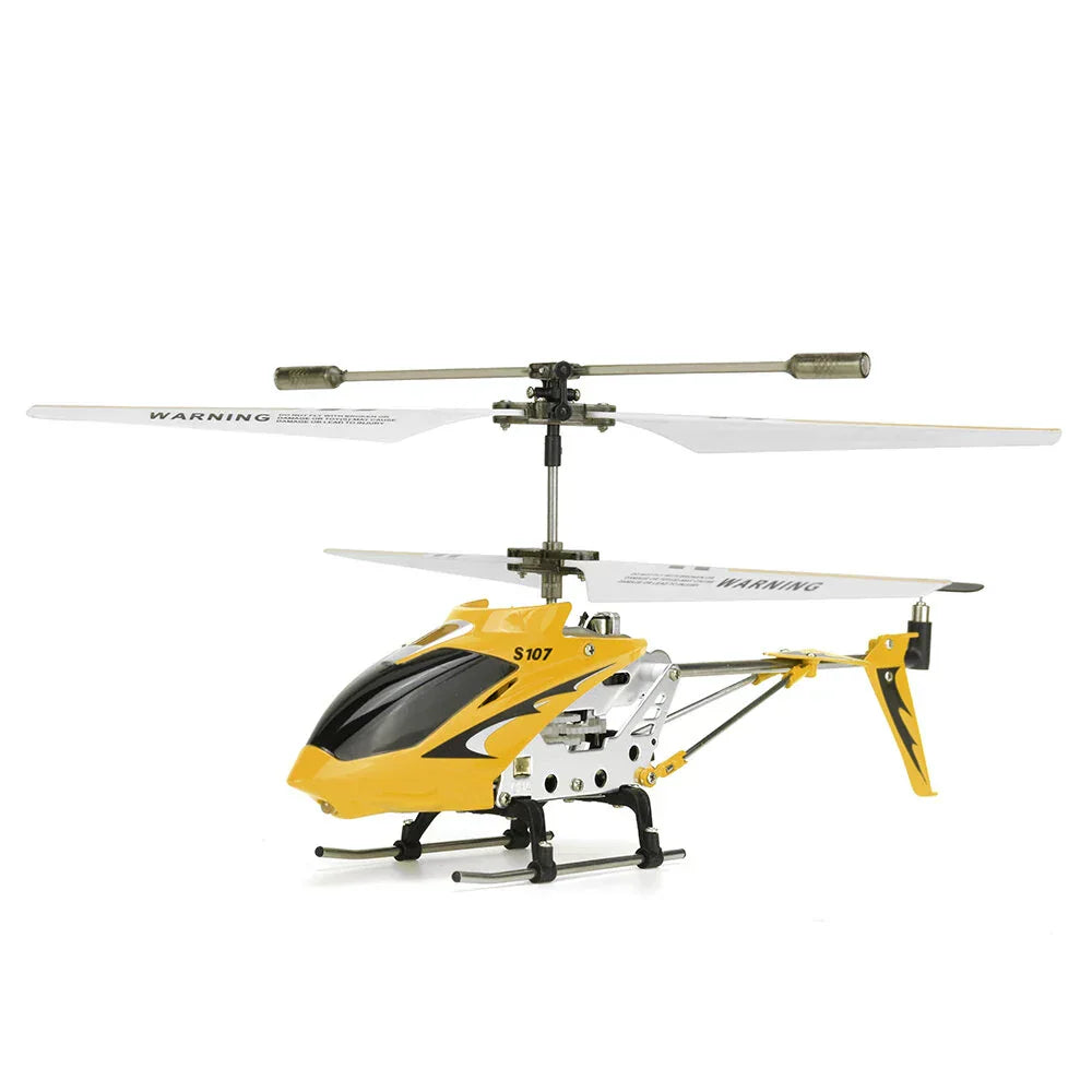 Unbreakable mini RC helicopter, gyro-stabilized for smooth remote control flight. Unisex drone toy.