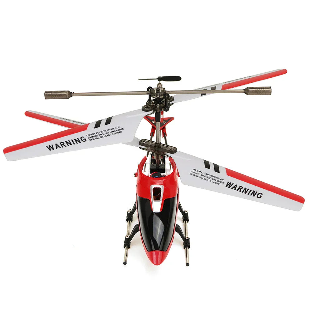 Remote control mini helicopter, crash-resistant and gyro-stabilized for stable indoor outdoor flying.