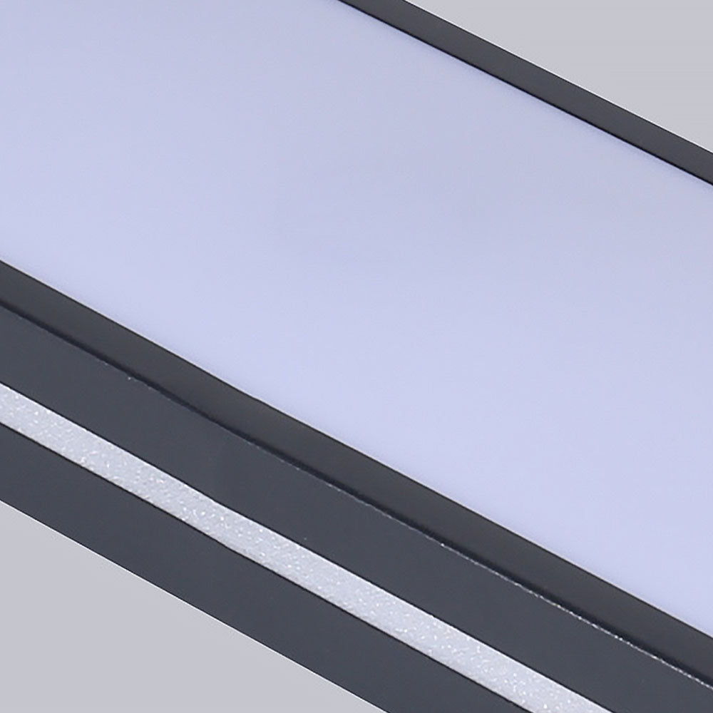 Minimalist long LED fixture, bringing sleek modern lighting to bedrooms & hallways.