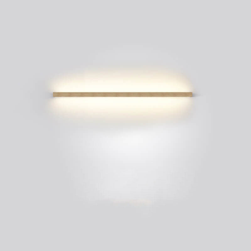 Eco-friendly wooden wall lamp, providing energy-efficient LED lighting for a cozy ambiance.