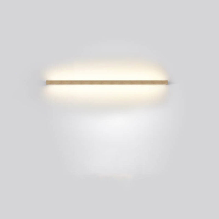 Eco-friendly wooden wall lamp, providing energy-efficient LED lighting for a cozy ambiance.