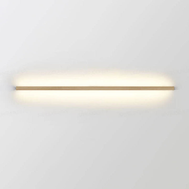 Premium wooden wall lamp, enhancing interior design with its minimalist style and ambient light.