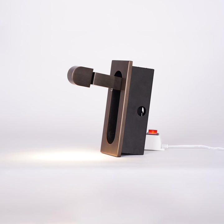 Contemporary LED wall fixture, perfect for stylish bedside task lighting.