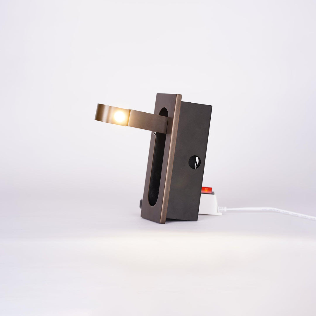 Sleek adjustable LED reading lamp, modern and functional for bedrooms.
