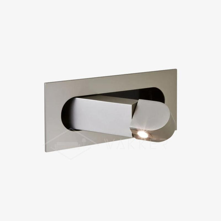 Sleek LED wall lamp, modern design, excellent for accent lighting & reading.
