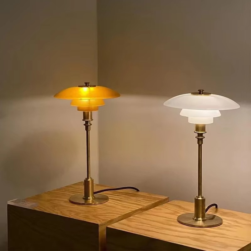 Minimalist Danish LED lamp, warm ambient glow, ideal for modern home lighting and living spaces.