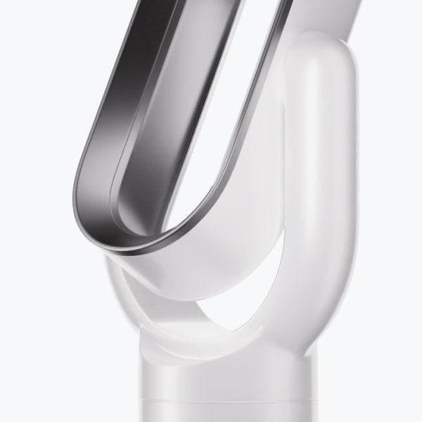 High-tech bladeless tower fan. Energy-efficient, quiet, and provides safe, steady airflow for modern homes.