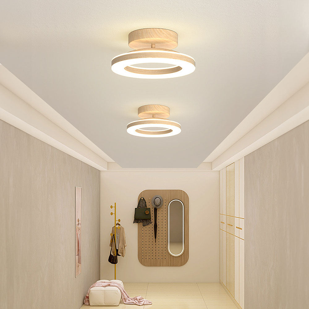 Modern Glow Disc LED Ceiling Light, round, energy-efficient for contemporary home decor.