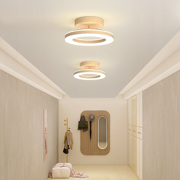 Modern Glow Disc LED Ceiling Light, round, energy-efficient for contemporary home decor.