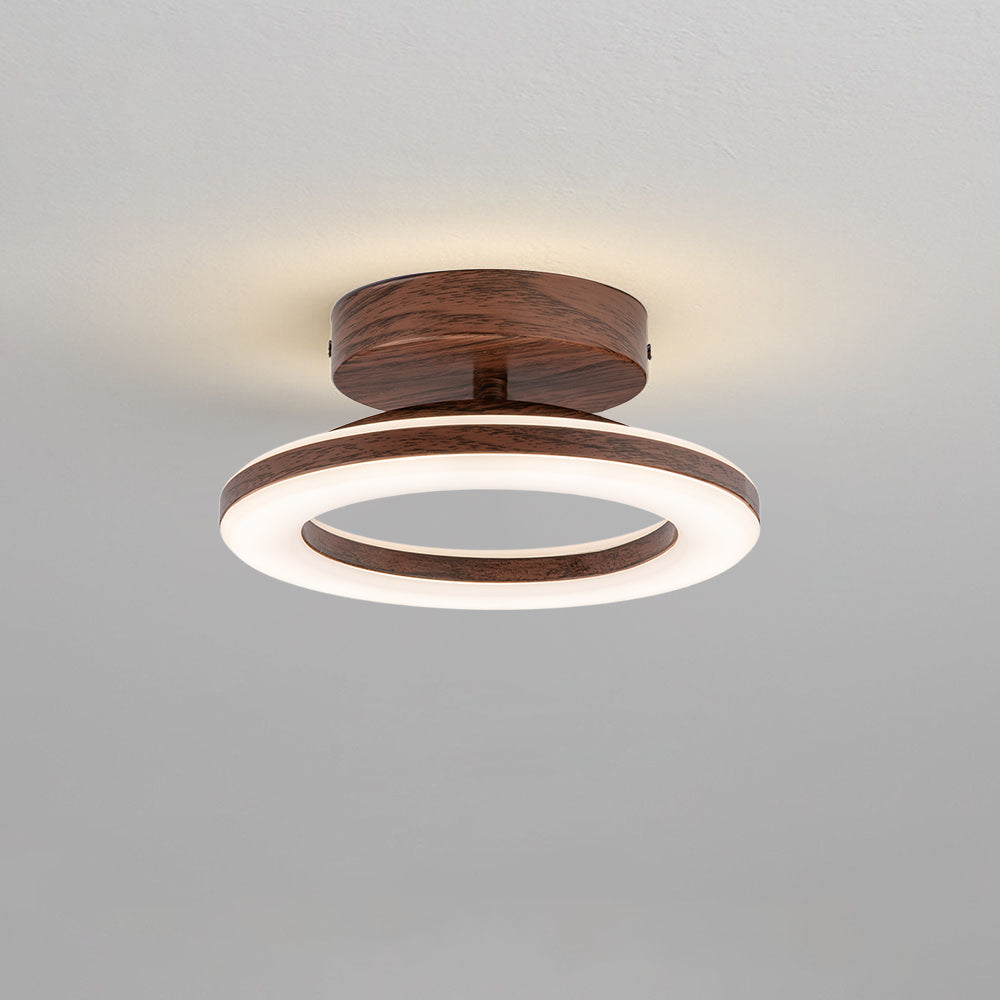 Energy-efficient LED disc ceiling light, modern design for contemporary homes, the Glow Disc lamp.