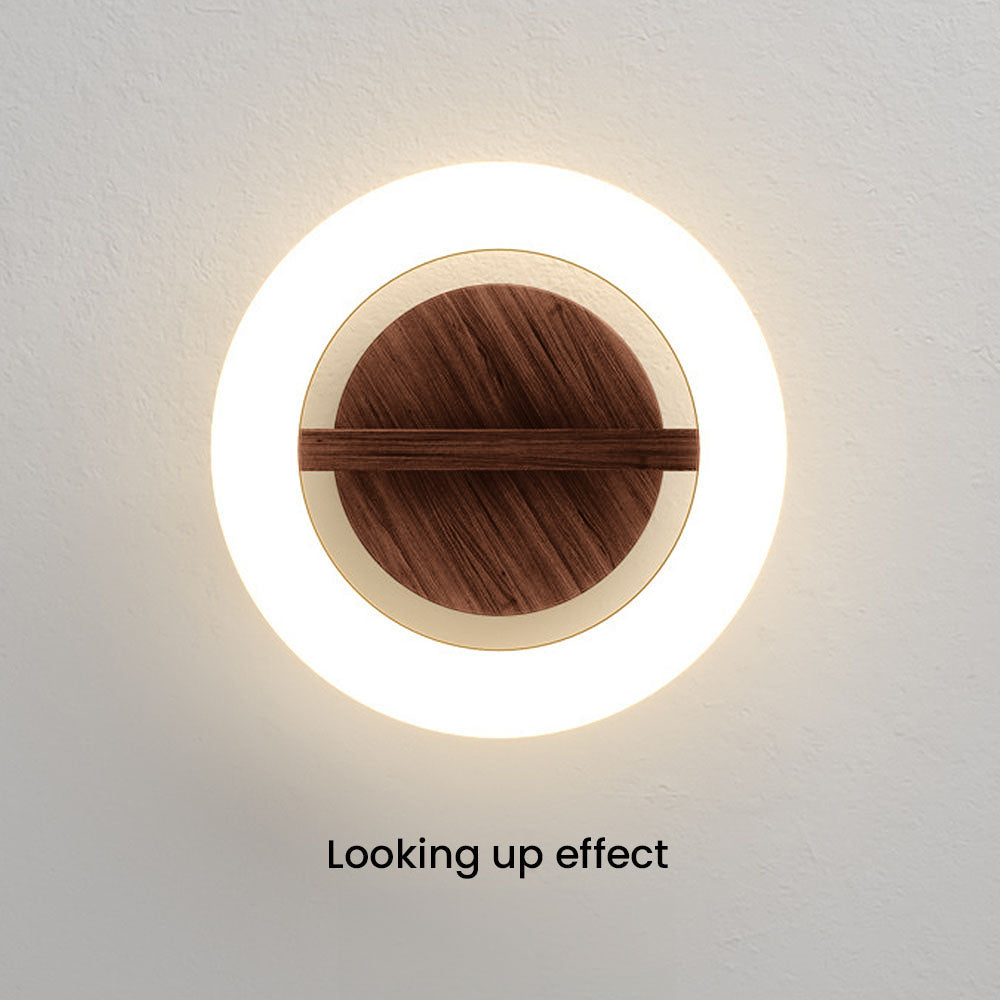Sleek, modern disc LED ceiling light, perfect for contemporary home decor, delivering a neutral glow.