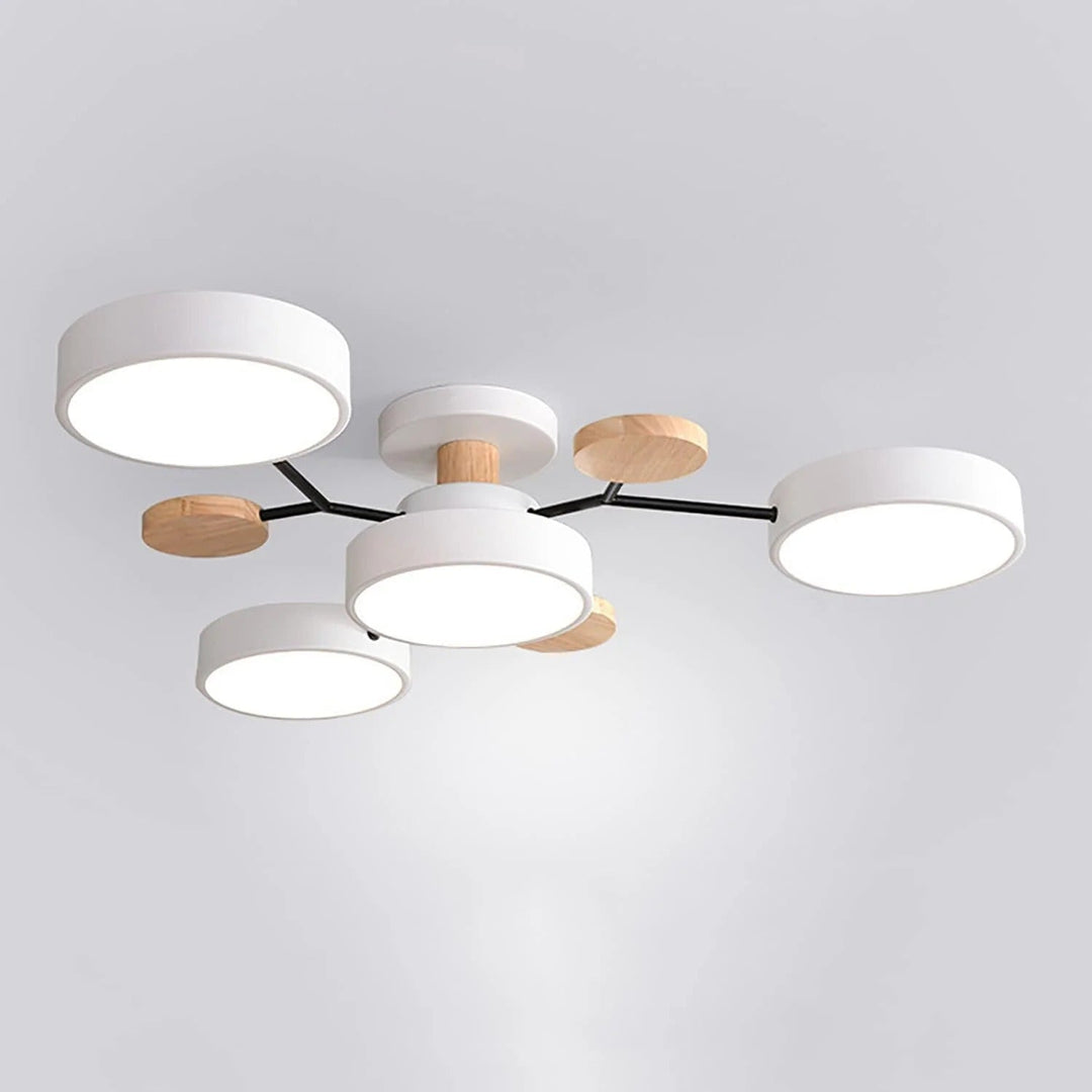 Kitchen LED ceiling lamp, providing ample light with a modern aesthetic.