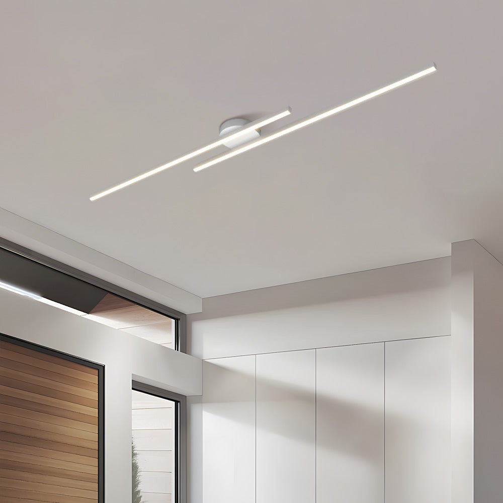 Dimmable multi-color LED ceiling light, modern design for versatile ambient lighting.