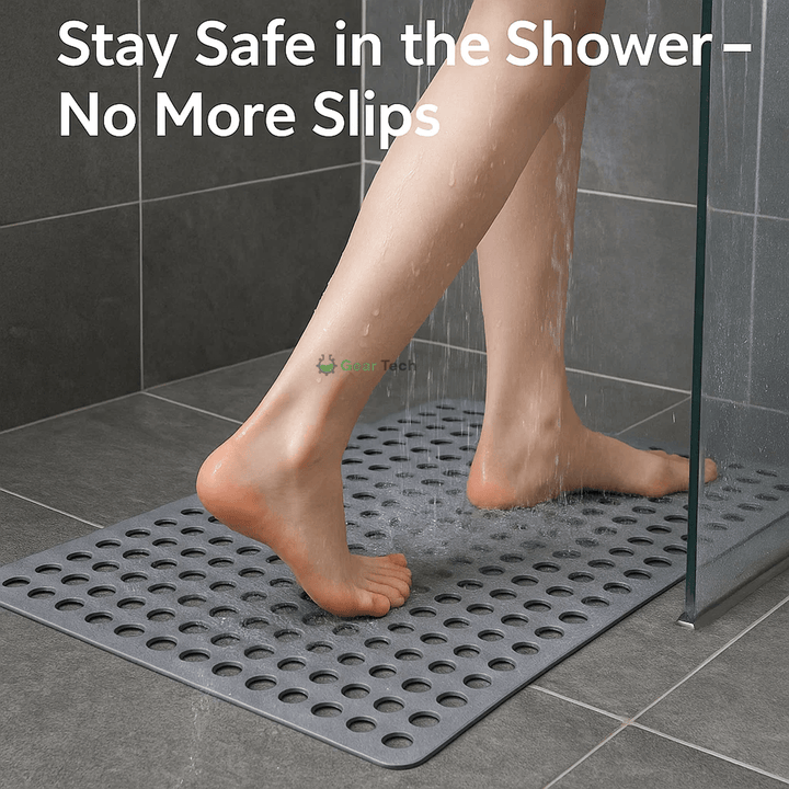 Practical non-slip bathroom shower mat for enhanced safety, hygiene, and modern home decor.