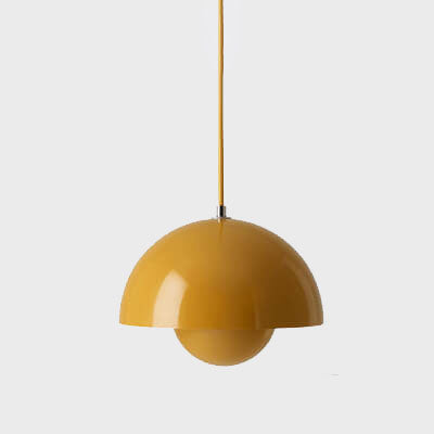 Versatile Nordic dome pendant lamp, a modern ceiling light suitable for various home settings and styles.