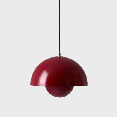 Unique Nordic dome pendant lamp, a modern and stylish ceiling light enhancing any room's decor.