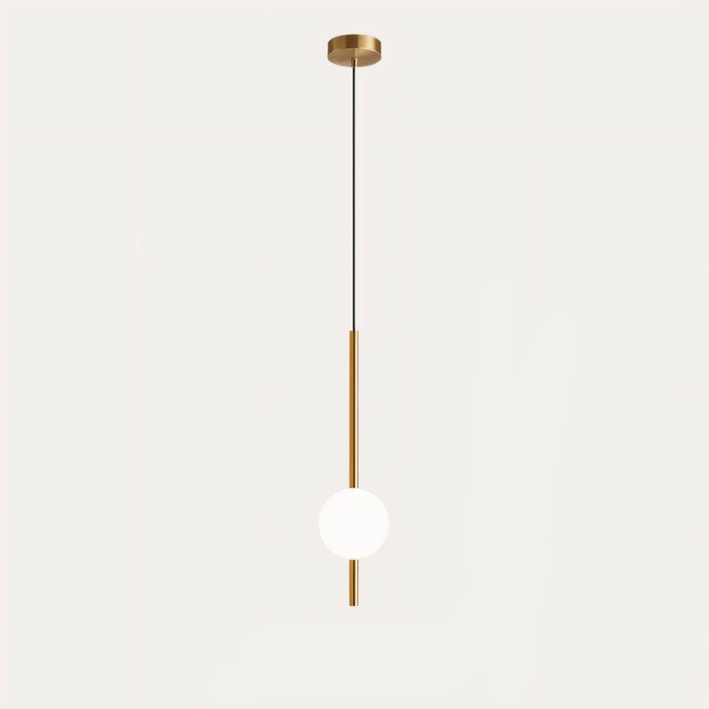 Contemporary black finish LED pendant light, Nordic design, enhances any modern living space.