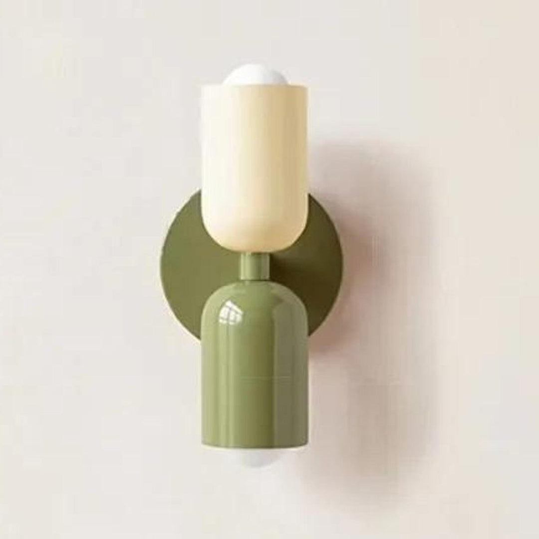 Scandinavian double wall lamp, sleek modern design, perfect for ambient lighting in any room.