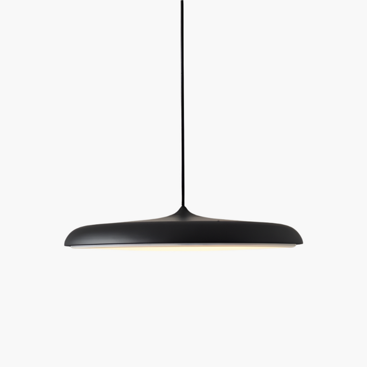 Minimalist LED ceiling fixture, modern Nordic design, perfect for bright interiors.