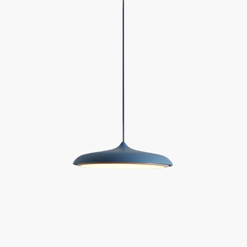 Premium LED pendant light, contemporary Scandinavian design, brightens any modern home.