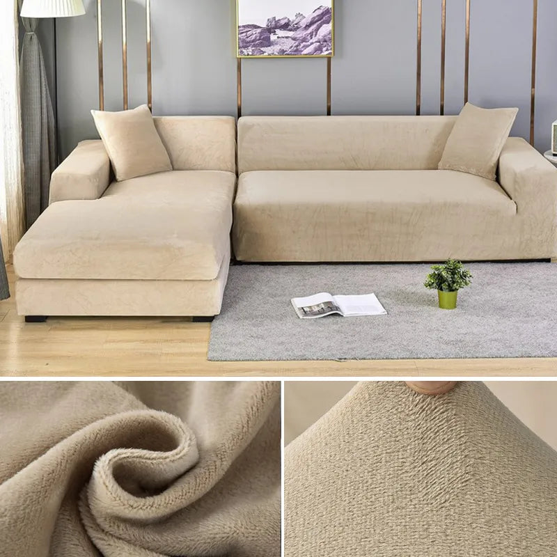 Contemporary black sofa cover, ultimate furniture protection, pet friendly & easy care.