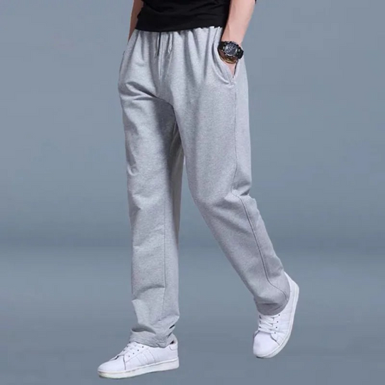 Stylish new men's joggers, perfect for athletic activities or everyday comfort, featuring a modern cut.