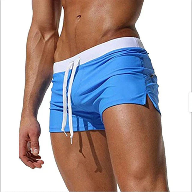 New quick-dry men's apparel: swim shorts for optimal comfort & performance during water sports.