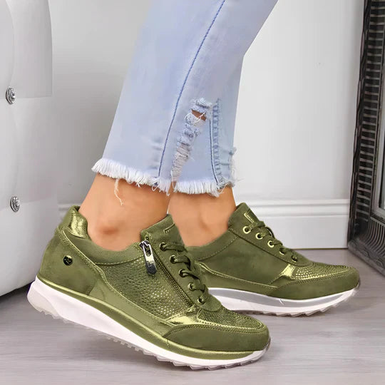 Activewear ready women's comfort support athletic shoes, engineered for breathability and non-slip performance