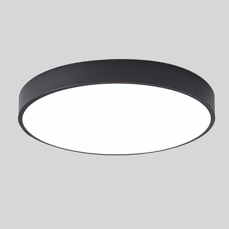 Bedroom ceiling lamp: Nordic wooden macaroon style, contemporary LED lighting for comfort.