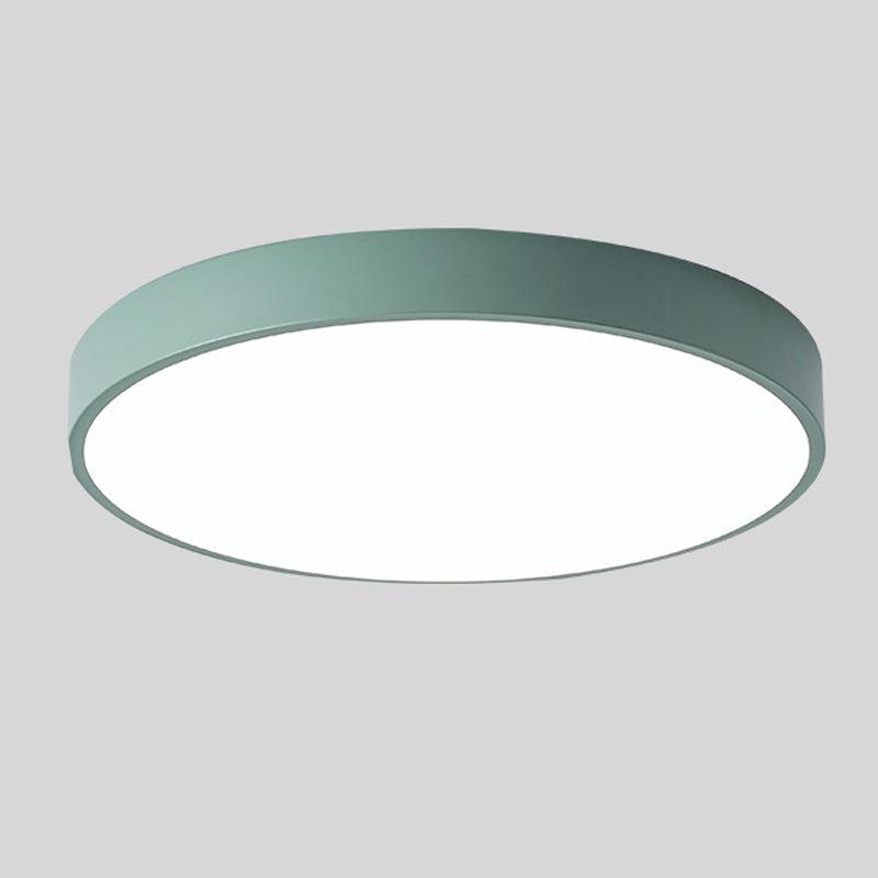 Macaroon ceiling lamp, wooden finish, Nordic design. A modern LED light for any room.