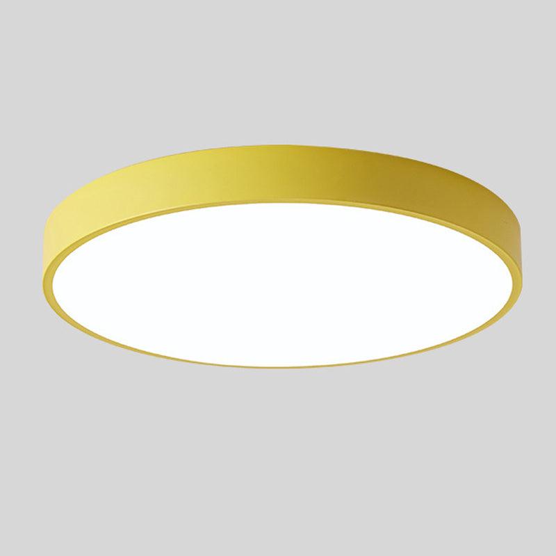 Nordic style wooden ceiling lamp, macaroon design, bright LED lighting for study areas.