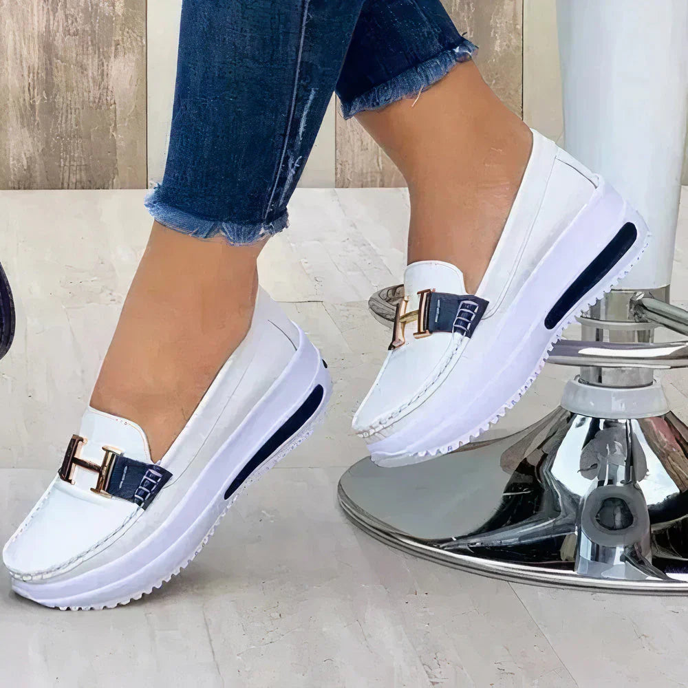 Supportive walking shoes for women, offering orthopedic comfort and athletic casual style.