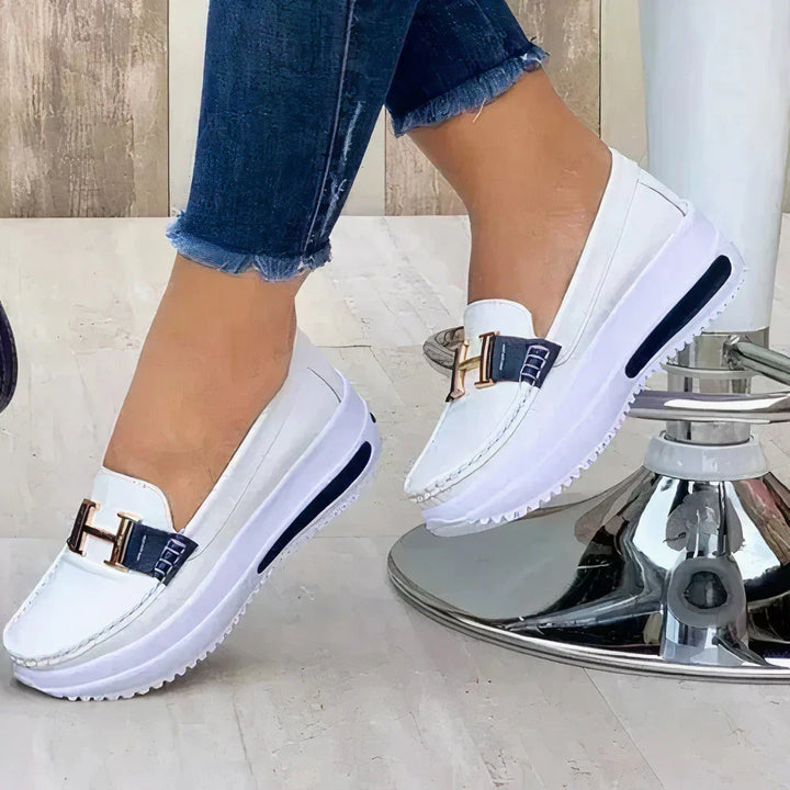 Supportive walking shoes for women, offering orthopedic comfort and athletic casual style.