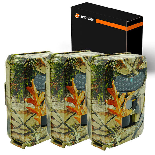 Versatile outdoor camera for wildlife monitoring, boasts HD night vision, motion detection, and durable design.