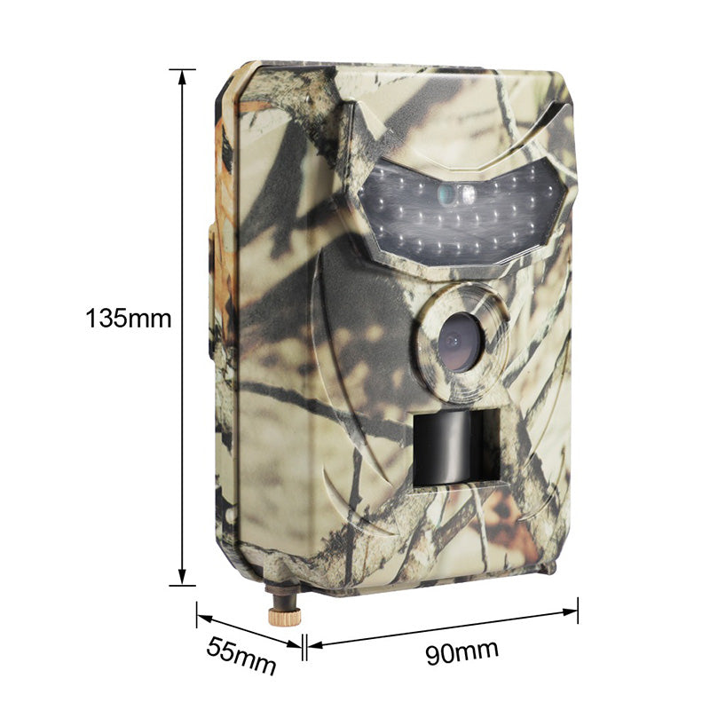 Capture wildlife day & night with this HD outdoor camera, featuring motion detection & infrared night vision.