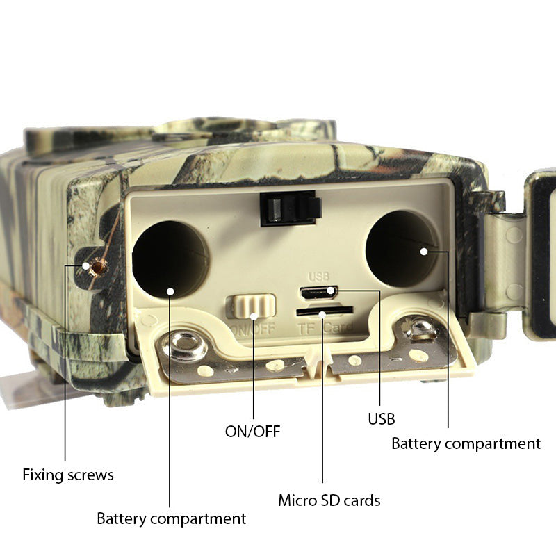 Reliable outdoor wildlife camera with HD video, motion detection, and crisp night vision for remote monitoring.