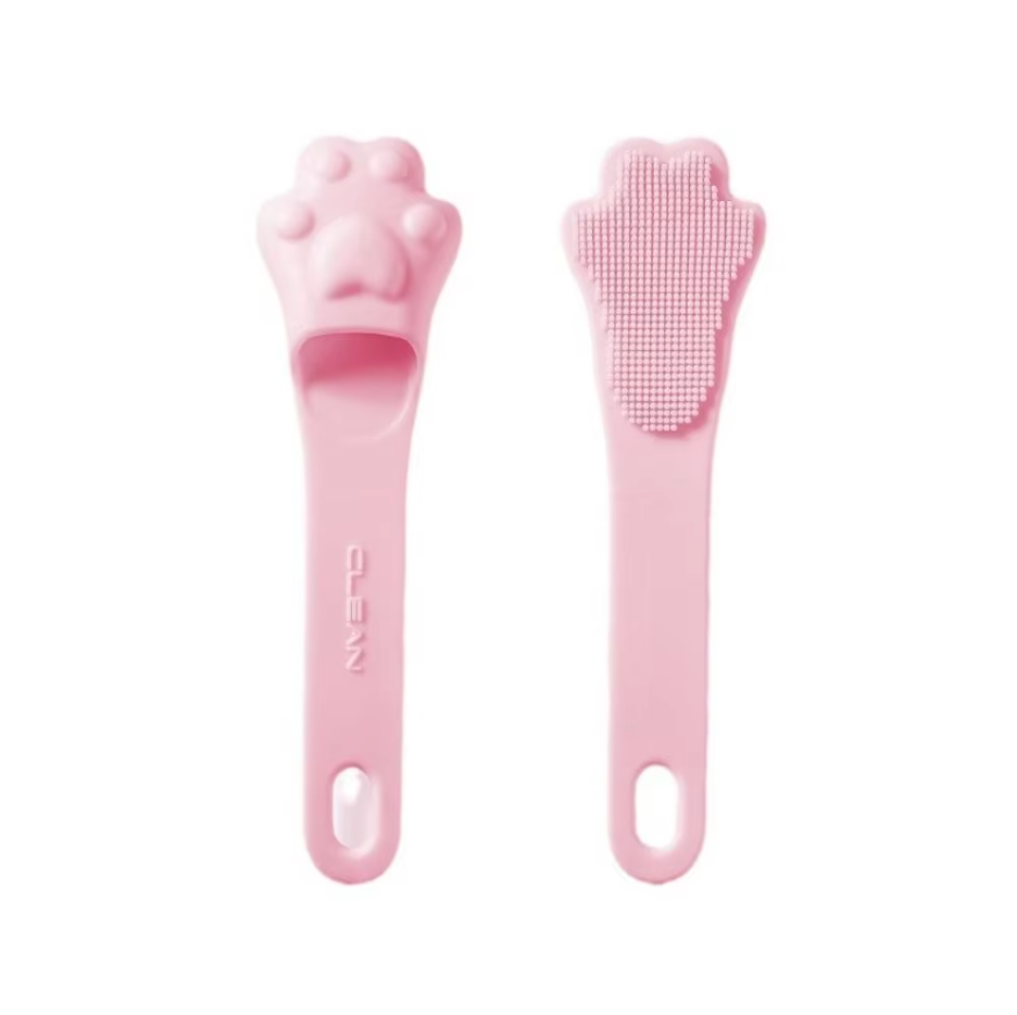 Paw-shaped dog tongue hygiene tool for fresh breath & improved dental health. Pet care essential.