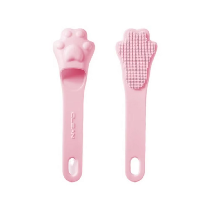 Paw-shaped dog tongue hygiene tool for fresh breath & improved dental health. Pet care essential.