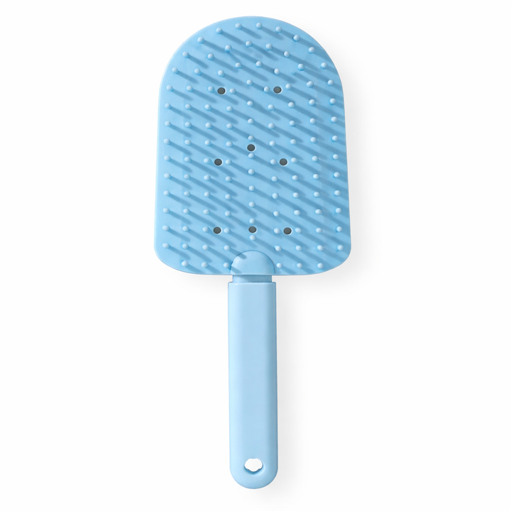 Versatile pet fur remover comb for dogs & cats. Gentle grooming tool to reduce shedding & maintain a neat, tidy pet coat.