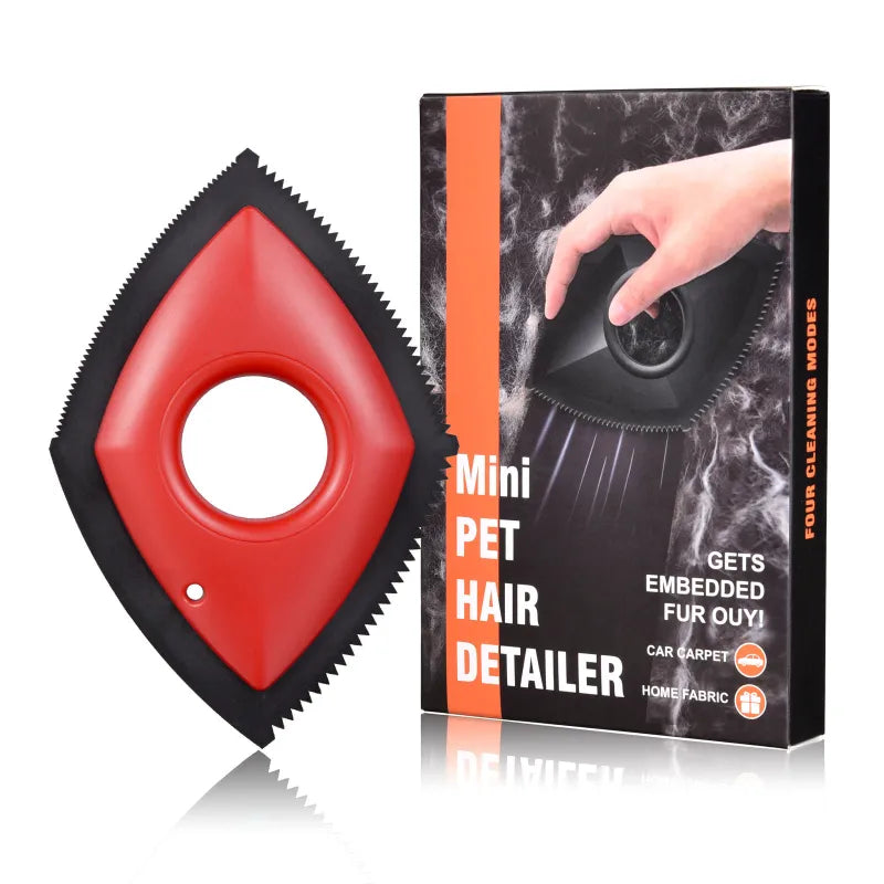 Effective dog & cat hair remover for furniture, couches & carpets. Reusable lint & fur cleaning tool for upholstery.