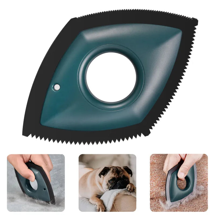 Keep your home pet hair-free with this effective fur & lint remover. Ideal for couches, beds, and clothing cleaning.