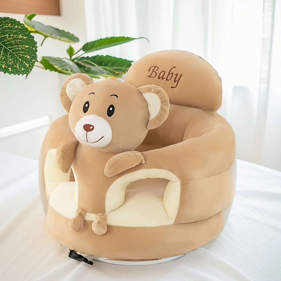 Soft sitting aid for babies, featuring a comfortable design and plush fabric. Perfect for infant support.