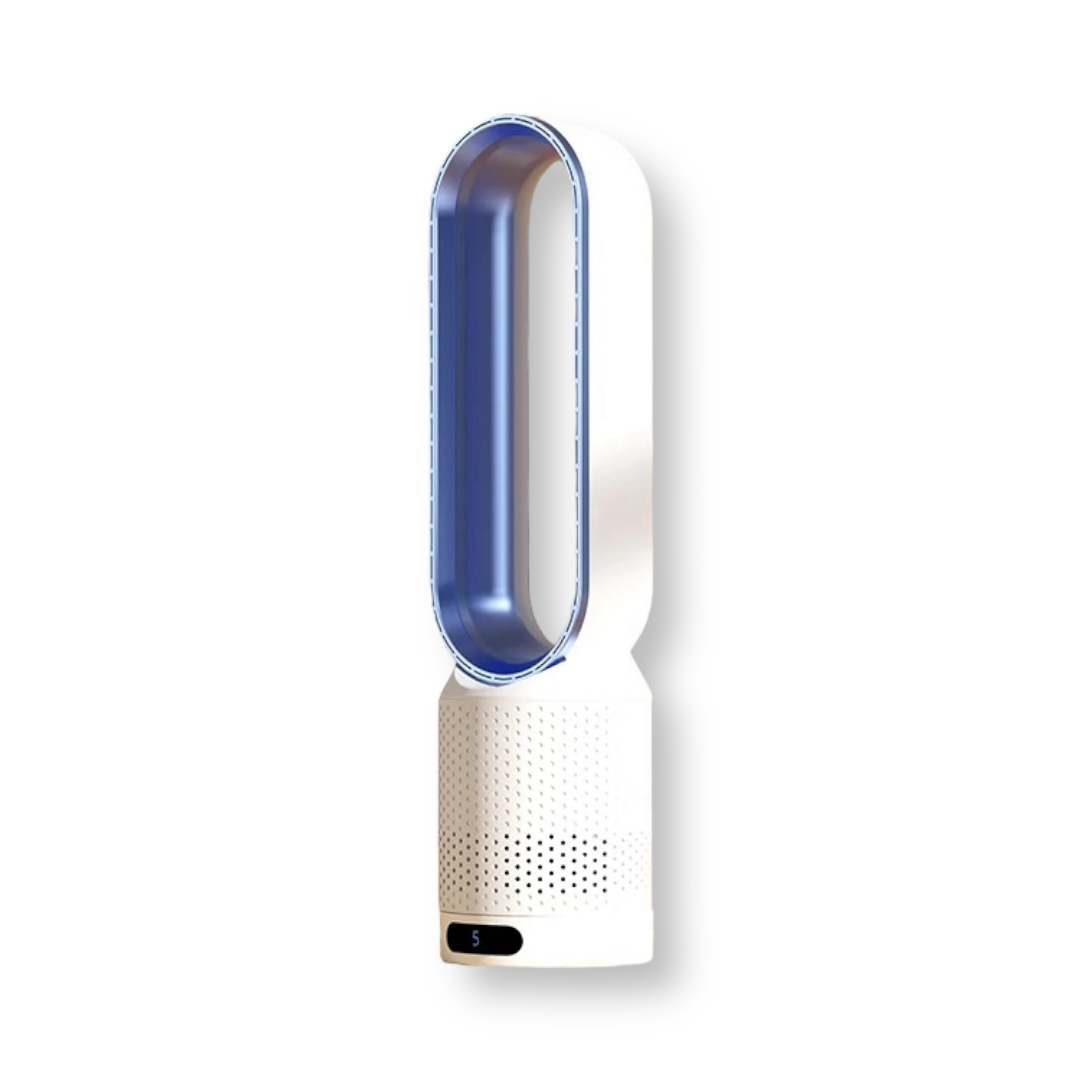 Modern 3-in-1 portable air cooler, fan & purifier for home. Quiet operation ensures clean, cool air.