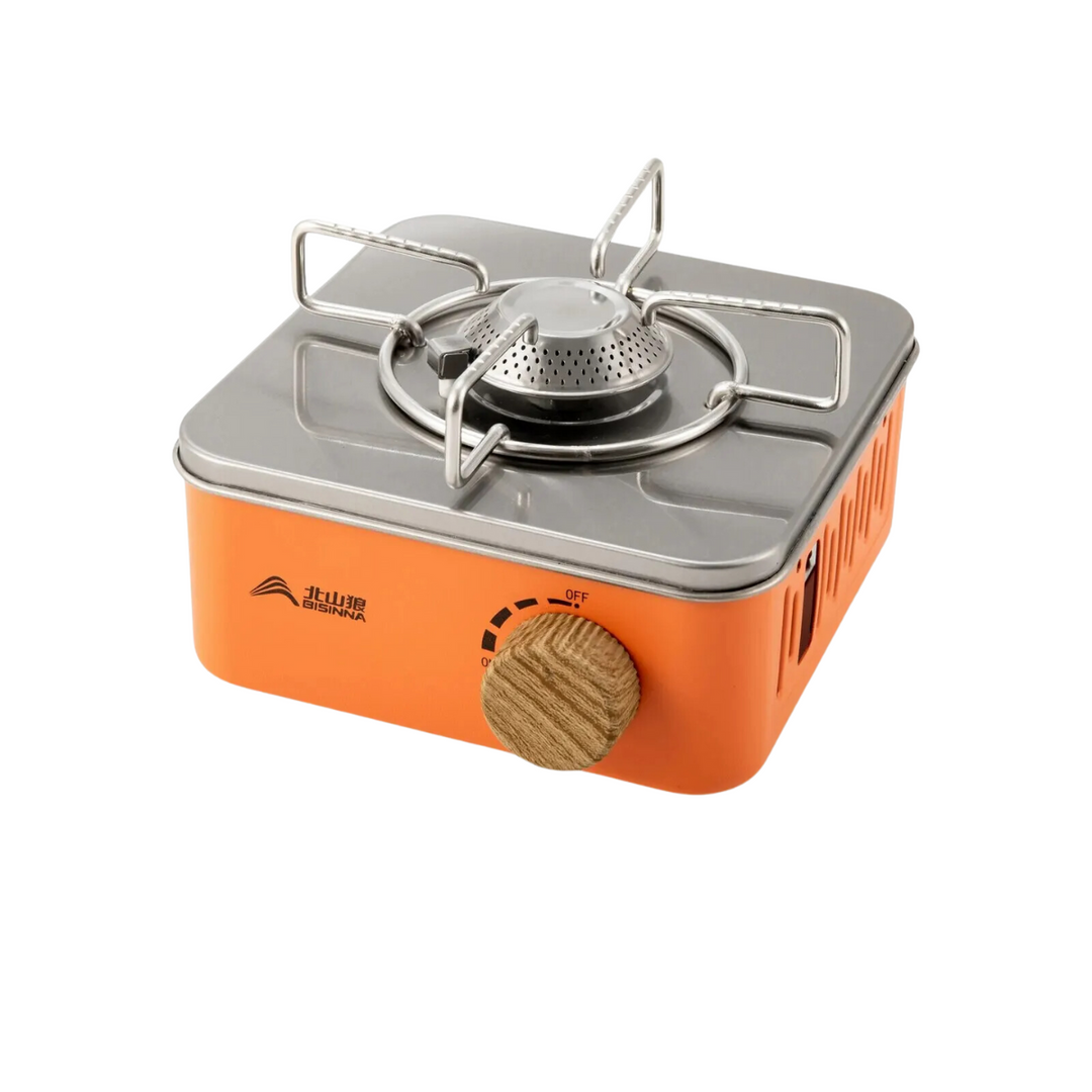 Rapid 2800W portable gas stove for efficient outdoor cooking, great for camping and emergencies.