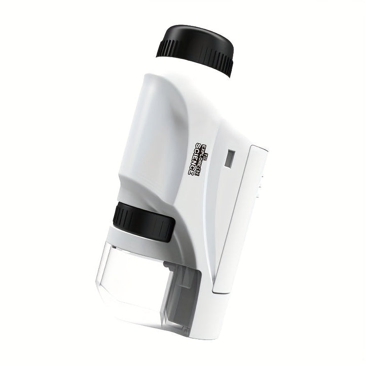Portable kids' science microscope toy for easy outdoor exploration & STEM learning. Great educational gift.